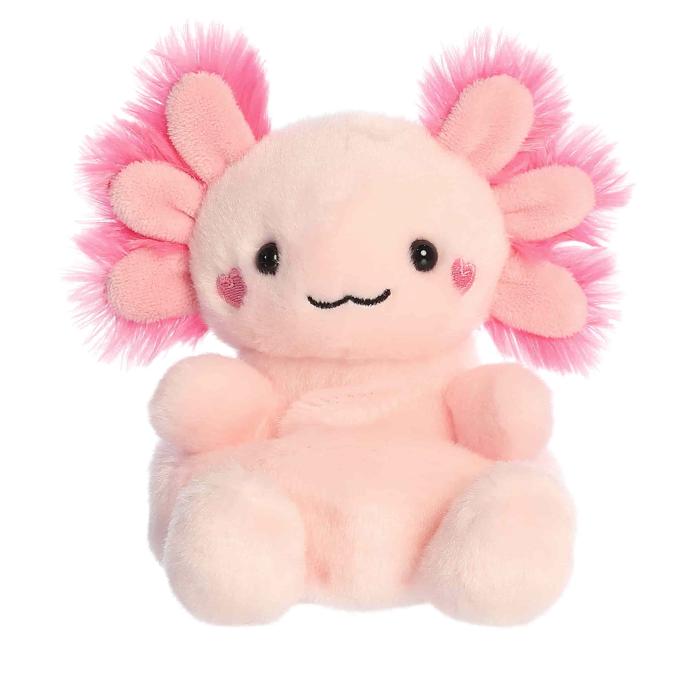 Palm Pals 5 Inch Xena the Love Axolotl Valentine Plush Toy – Owl