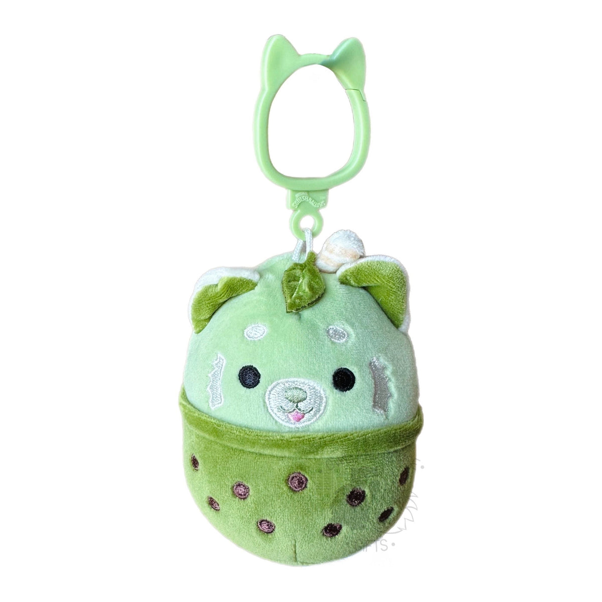 Squishmallow 3.5 Inch Eitan the Matcha Boba Red Panda Plush Clip - Owl ...