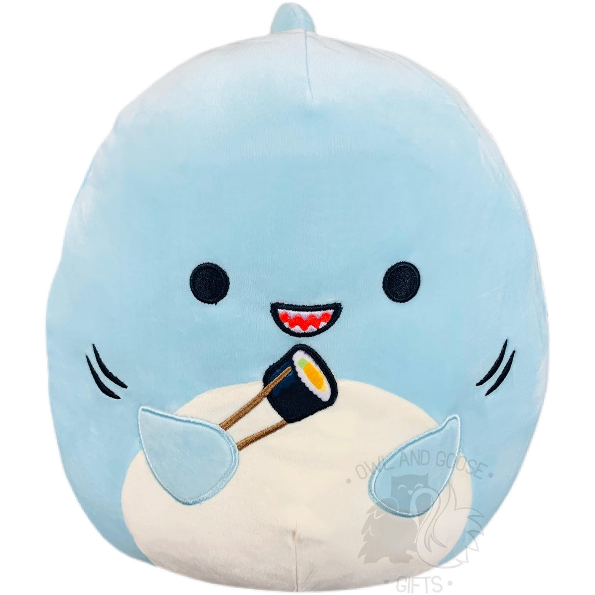 Belinda the shops Teal Blue Hugmee Bear Squishmallow 14” ( damaged tag )