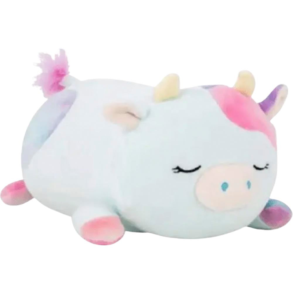 Squishmallow 8 Inch Sleepamallows Caedia the Blue Cow Plush Toy