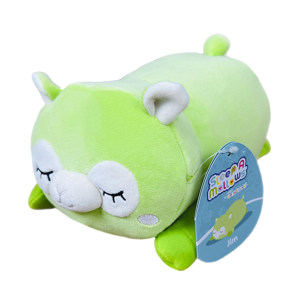 Squishmallow 8 Inch Sleepamallows Jim the Alpaca Plush Toy