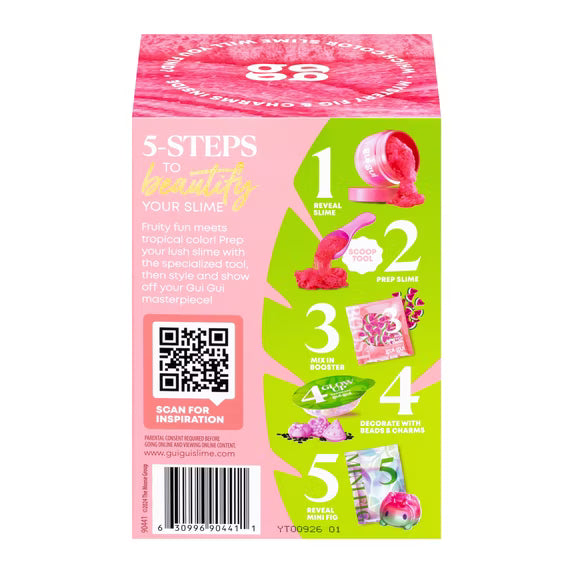 Gui Gui Slime Kit Single Mystery Jar FRUITY GLOW EDIT - Cloud Slime