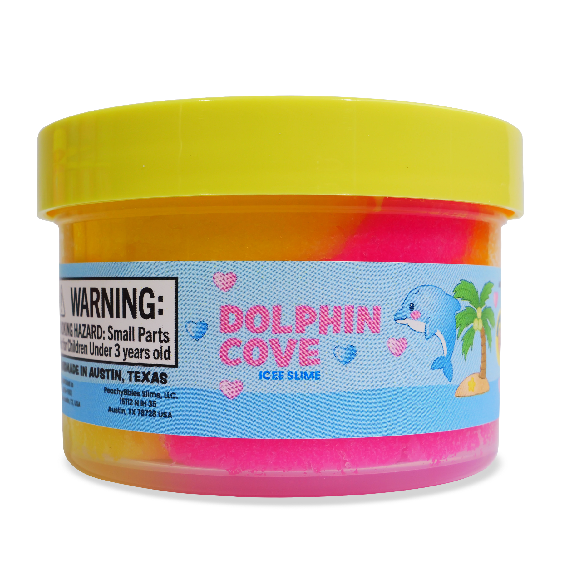 PeachyBbies 7 oz Dolphin Cove Slime