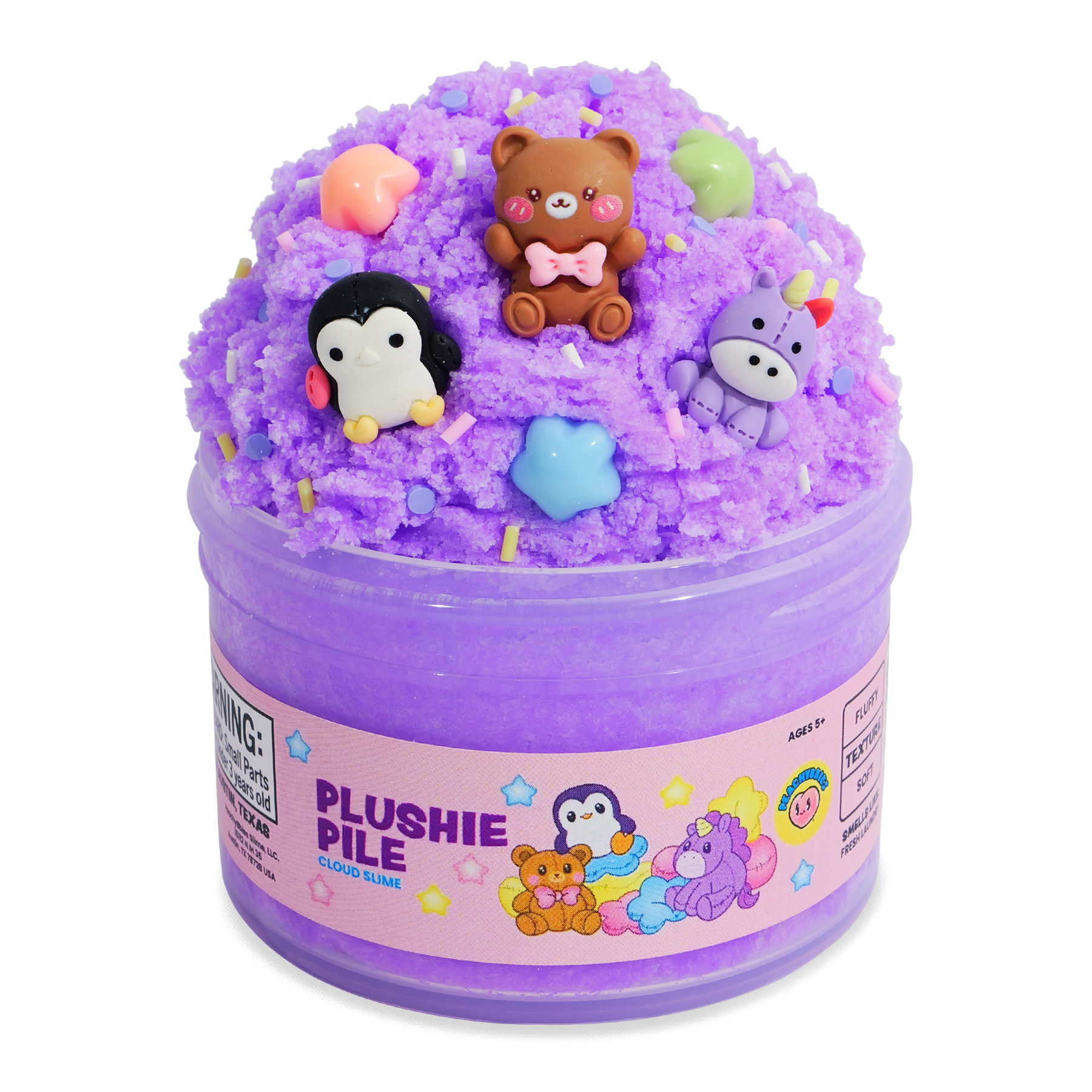 PeachyBbies 7 oz Plushie Pile Slime