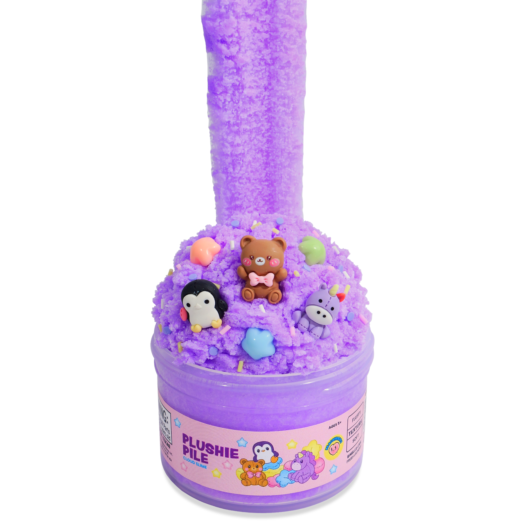 PeachyBbies 7 oz Plushie Pile Slime