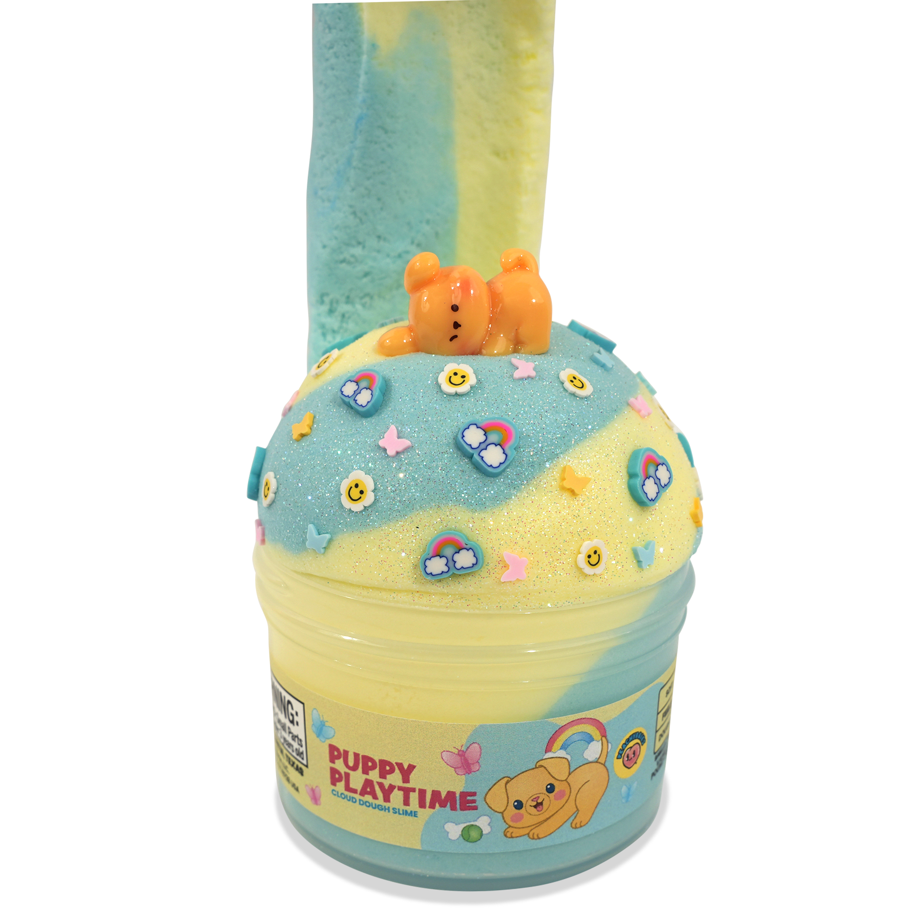 PeachyBbies 7 oz Puppy Playtime Slime