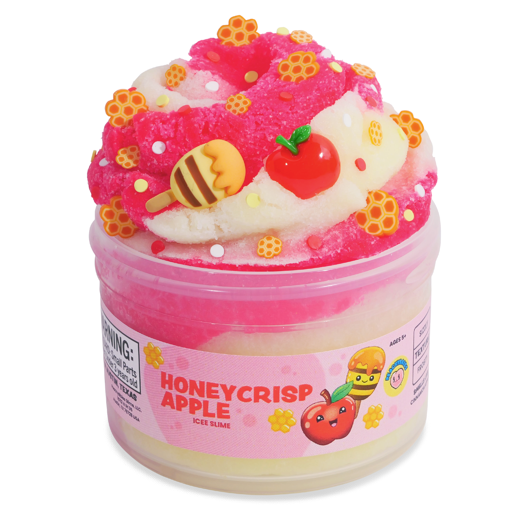 PeachyBbies 7 oz Honey Crisp Apple Slime