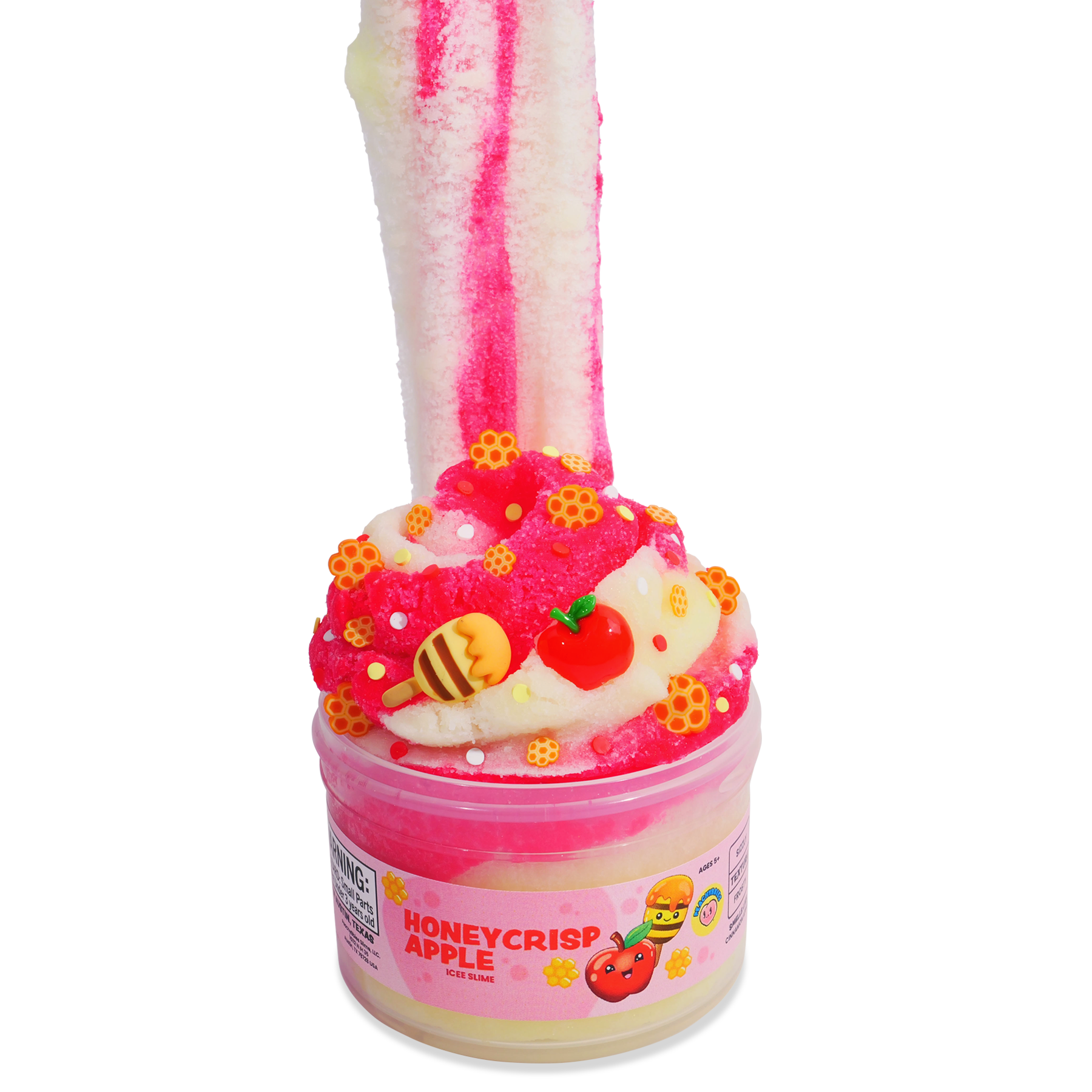 PeachyBbies 7 oz Honey Crisp Apple Slime