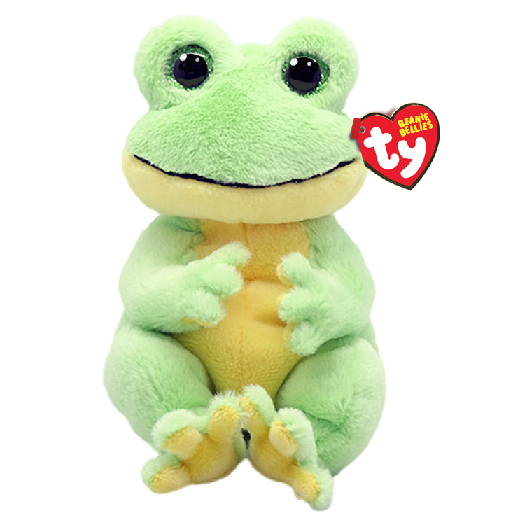 Ty Beanie Bellies 12 Inch Medium Snapper the Frog Plush Toy