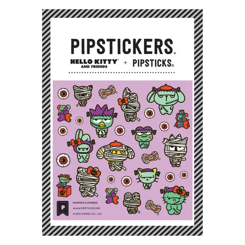 Pipsticks + Hello Kitty Mummies & Zombies Halloween Stickers