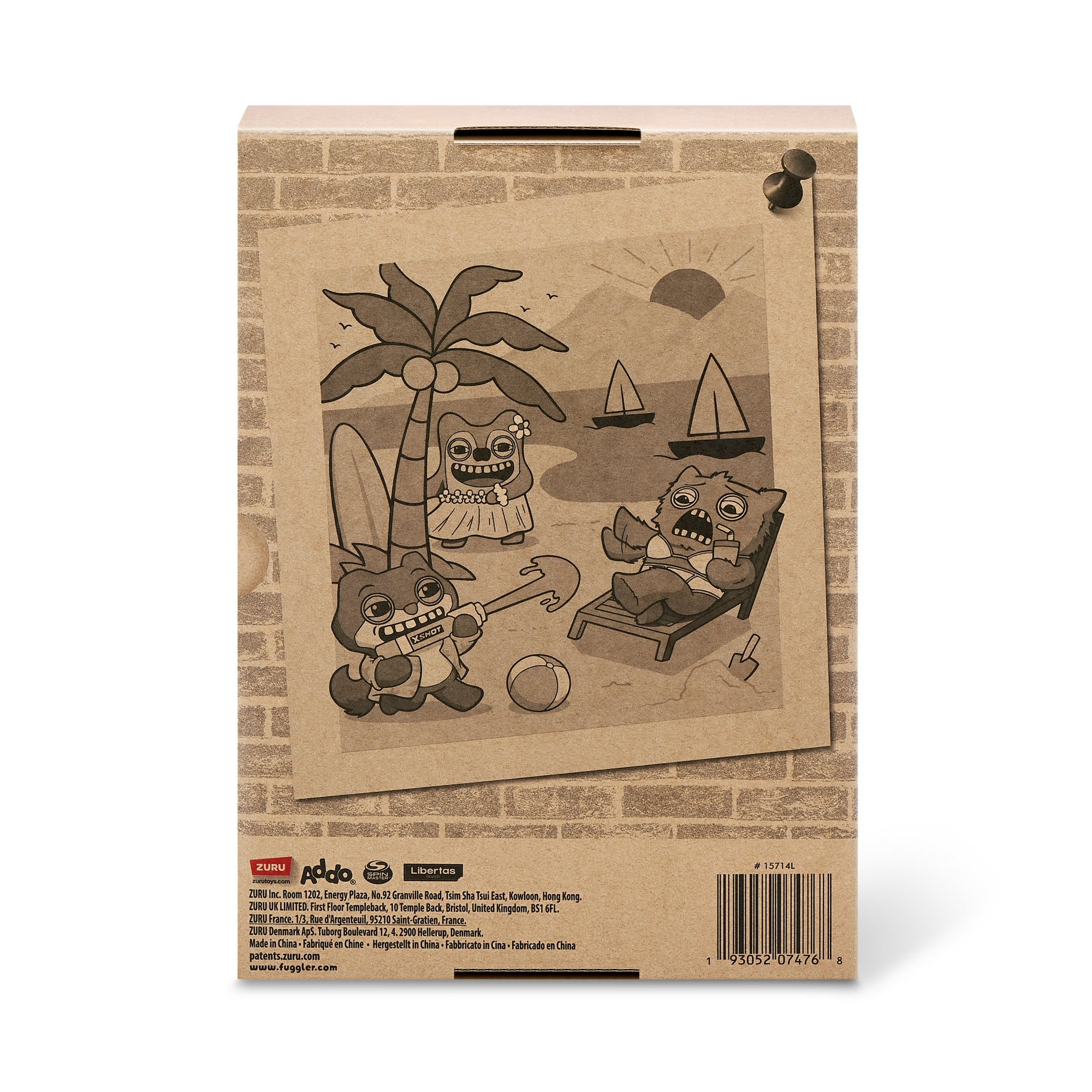 Zuru Fugglers 9 Inch Vacay Vibes - Greedy Grinner