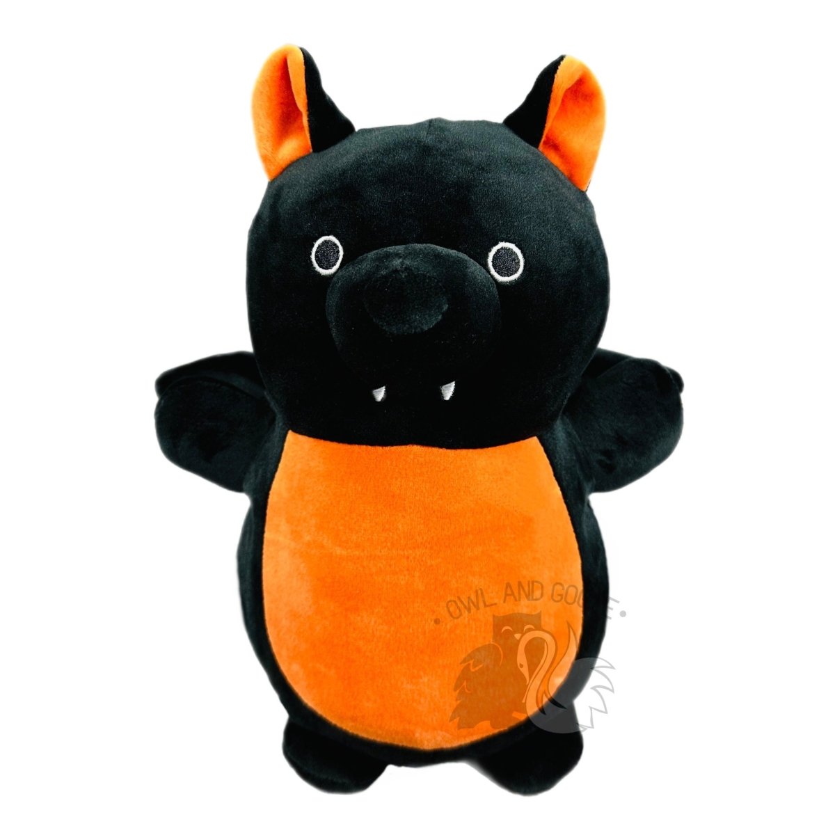 Squishmallow 10 Inch Binxie the Bat Halloween Hug Mees Plush Toy - Owl & Goose Gifts