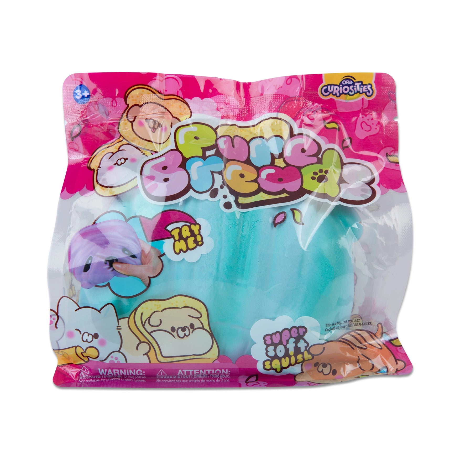 ORB 6 Inch Pure Breadz Scented Squishy Sensory Fidget Toy