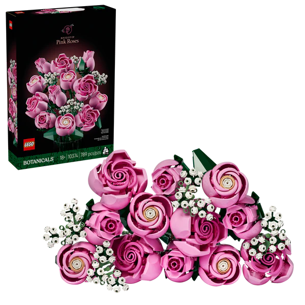 LEGO® Botanicals Bouquet of Pink Roses 10374