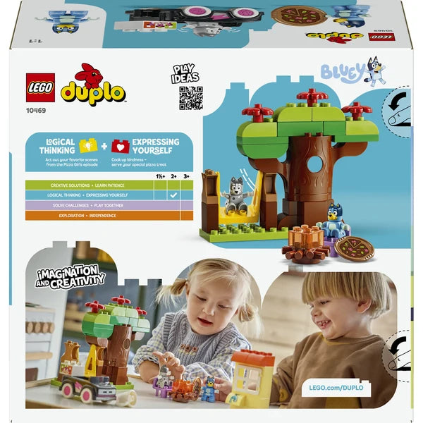 LEGO® DUPLO®  Bluey Pizza Girls with Muffin and Bluey 10469