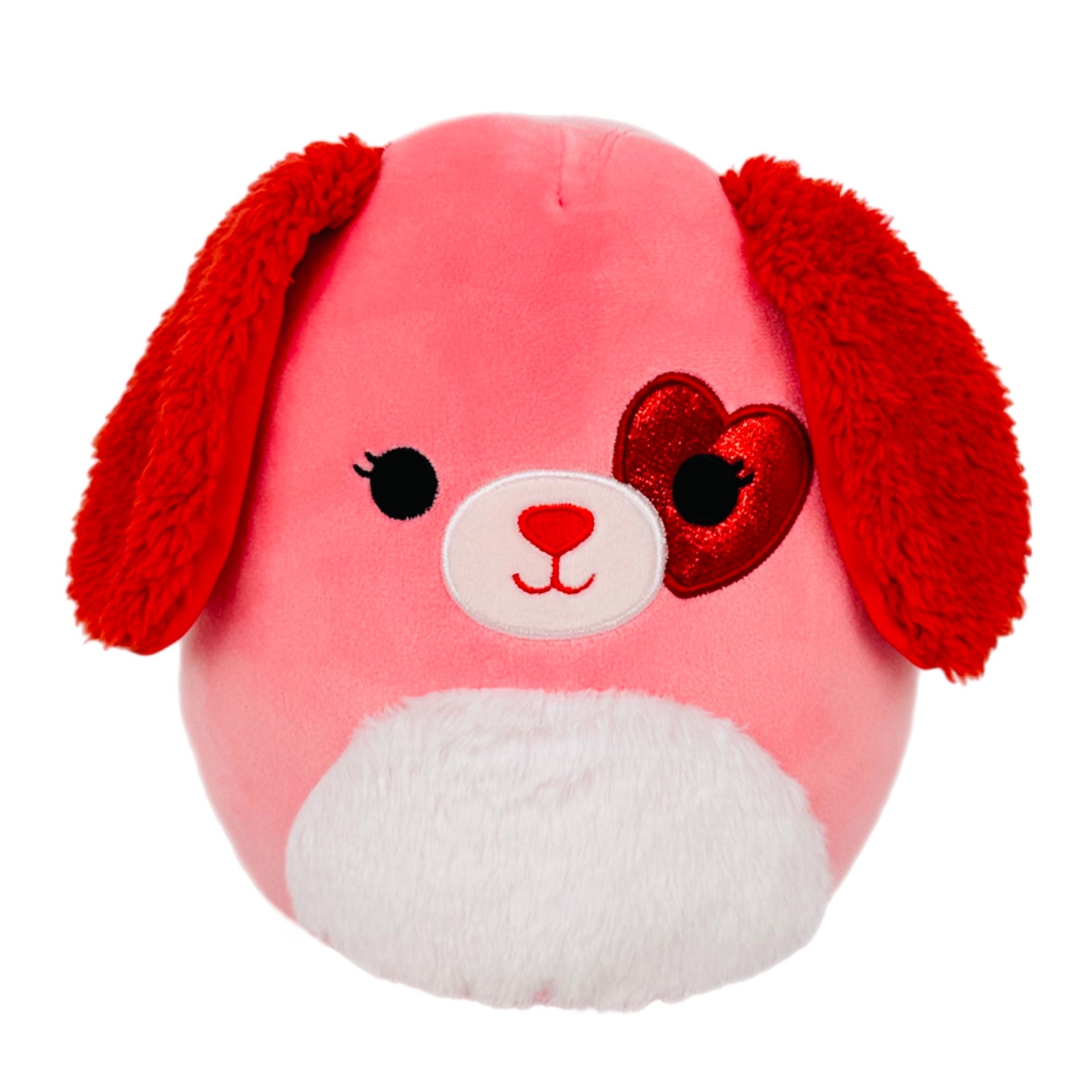 Squishmallow 5 Inch Trishelle the Dog Valentine Plush Toy