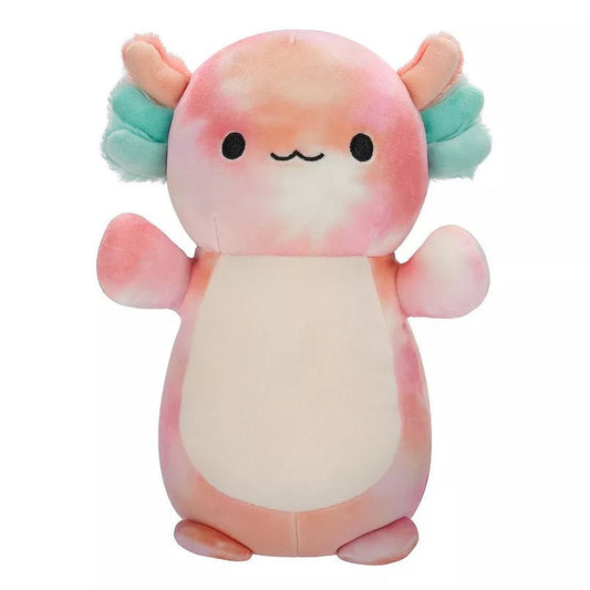 Squishmallow 10 Inch Aksel the Axolotl Hug Mees Plush Toy - Owl & Goose Gifts
