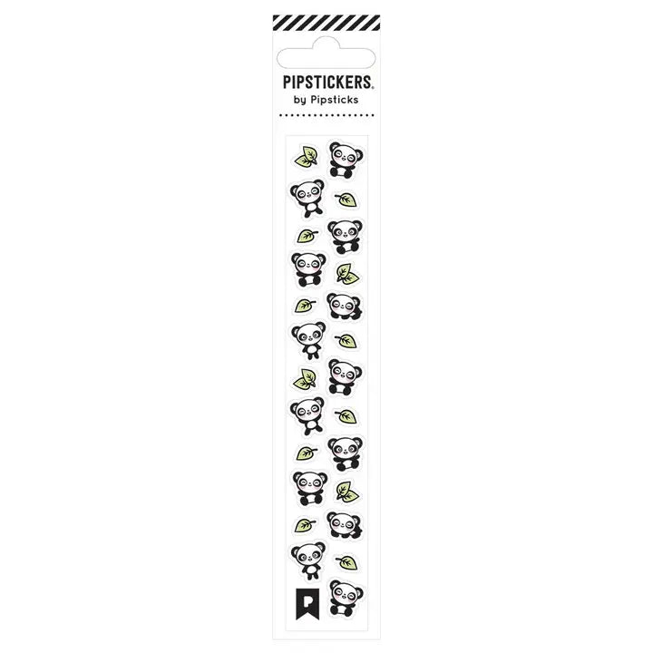 Pipsticks Panda Minis Sticker Sheet