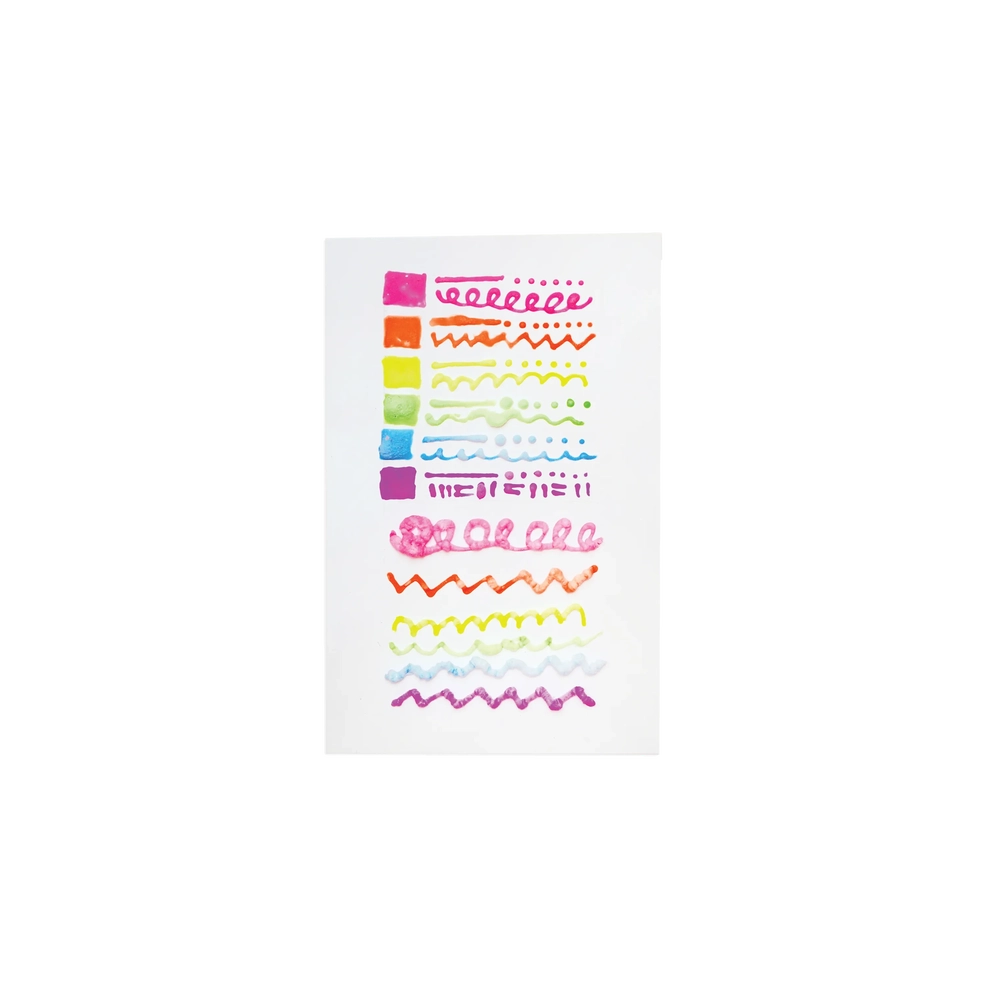 Ooly Magic Puffy Neon Pens (Set of 6)