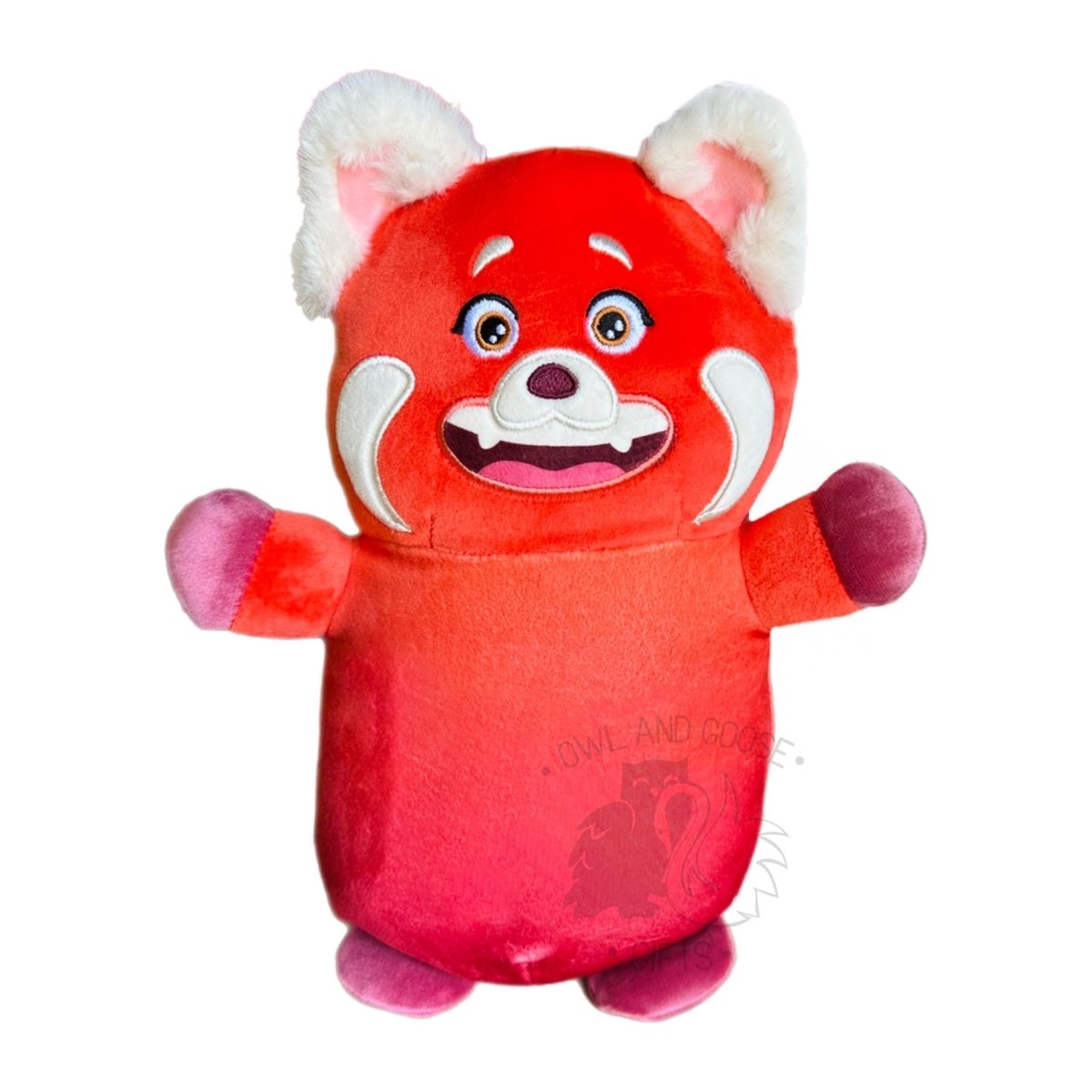 Squishmallow 10 Inch Mei the Red Panda Disney Hug Mees Plush Toy - Owl & Goose Gifts