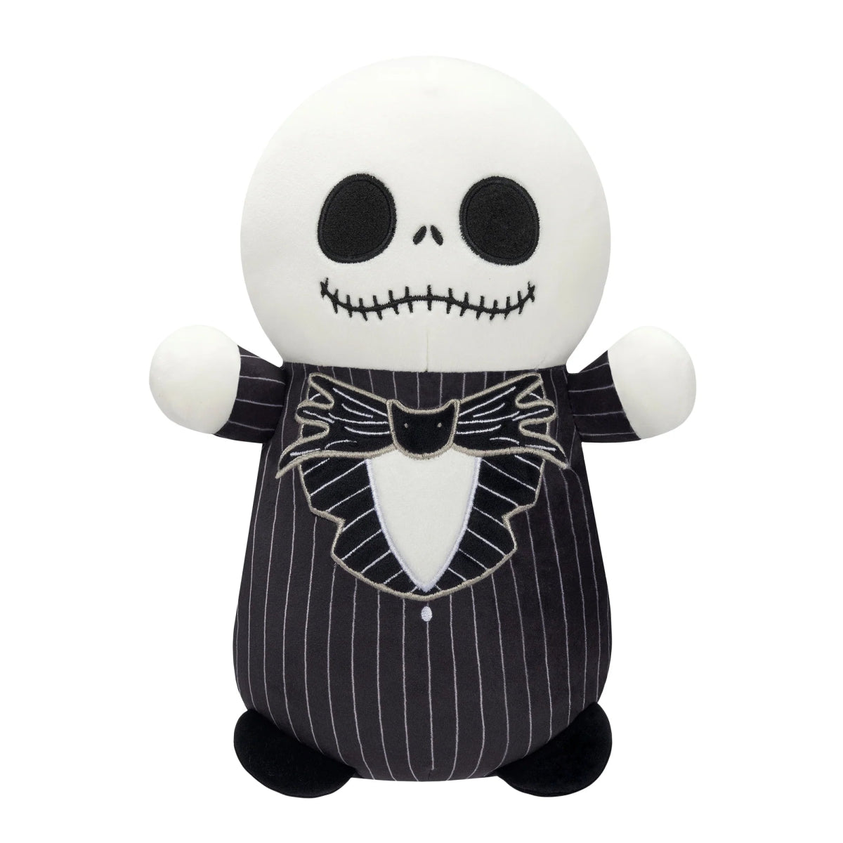 Squishmallow 10 Inch Jack Skellington Nightmare Before Christmas Hug Mees Plush Toy - Owl & Goose Gifts