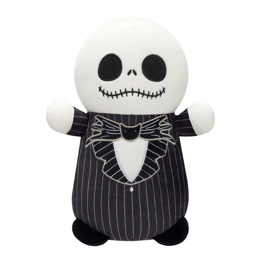 Squishmallow 10 Inch Jack Skellington Nightmare Before Christmas Hug Mees Plush Toy - Owl & Goose Gifts