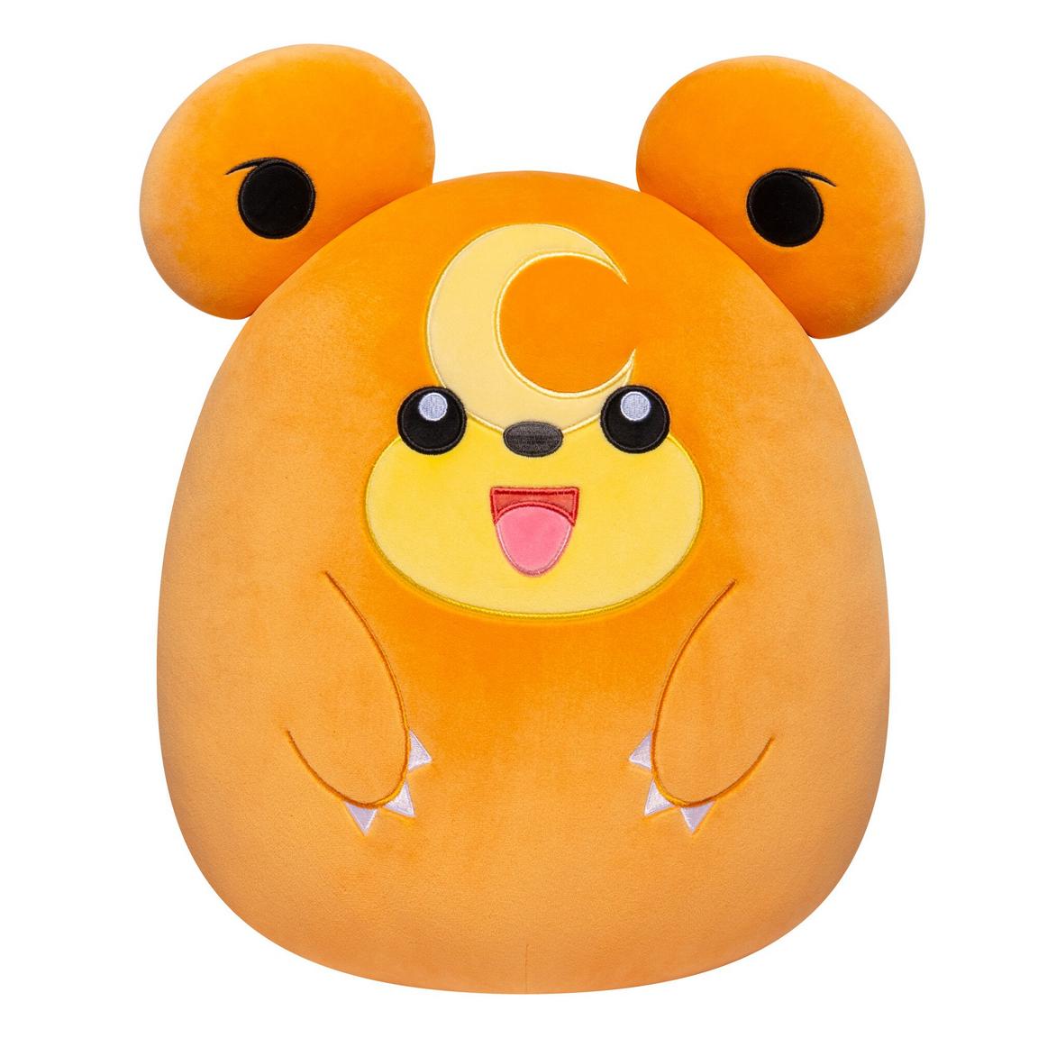 Squishmallow 10 Inch Pokemon Teddiursa Plush Toy - Owl & Goose Gifts