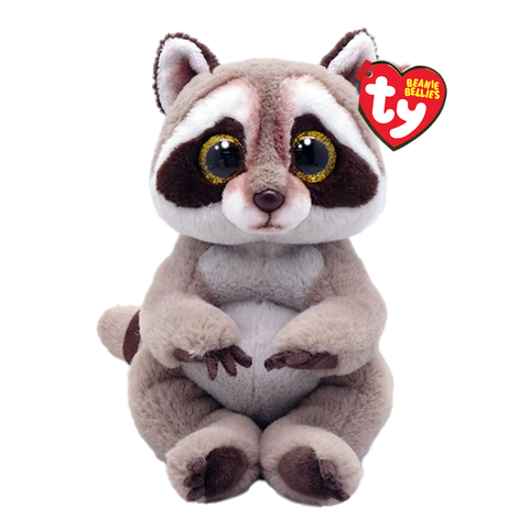 Ty Beanie Bellies 8 Inch Petey the Raccoon Plush Toy