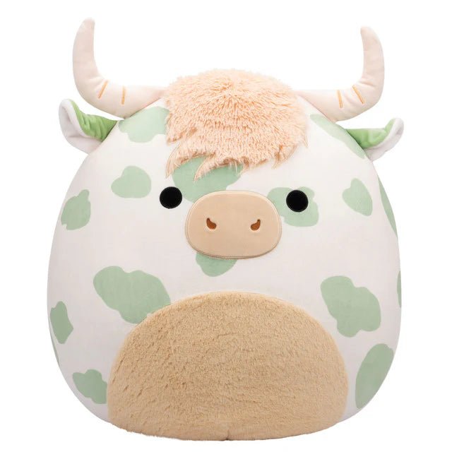 Squishmallow 12 Inch Celestino the Highland Cow Plush Toy - Owl & Goose Gifts