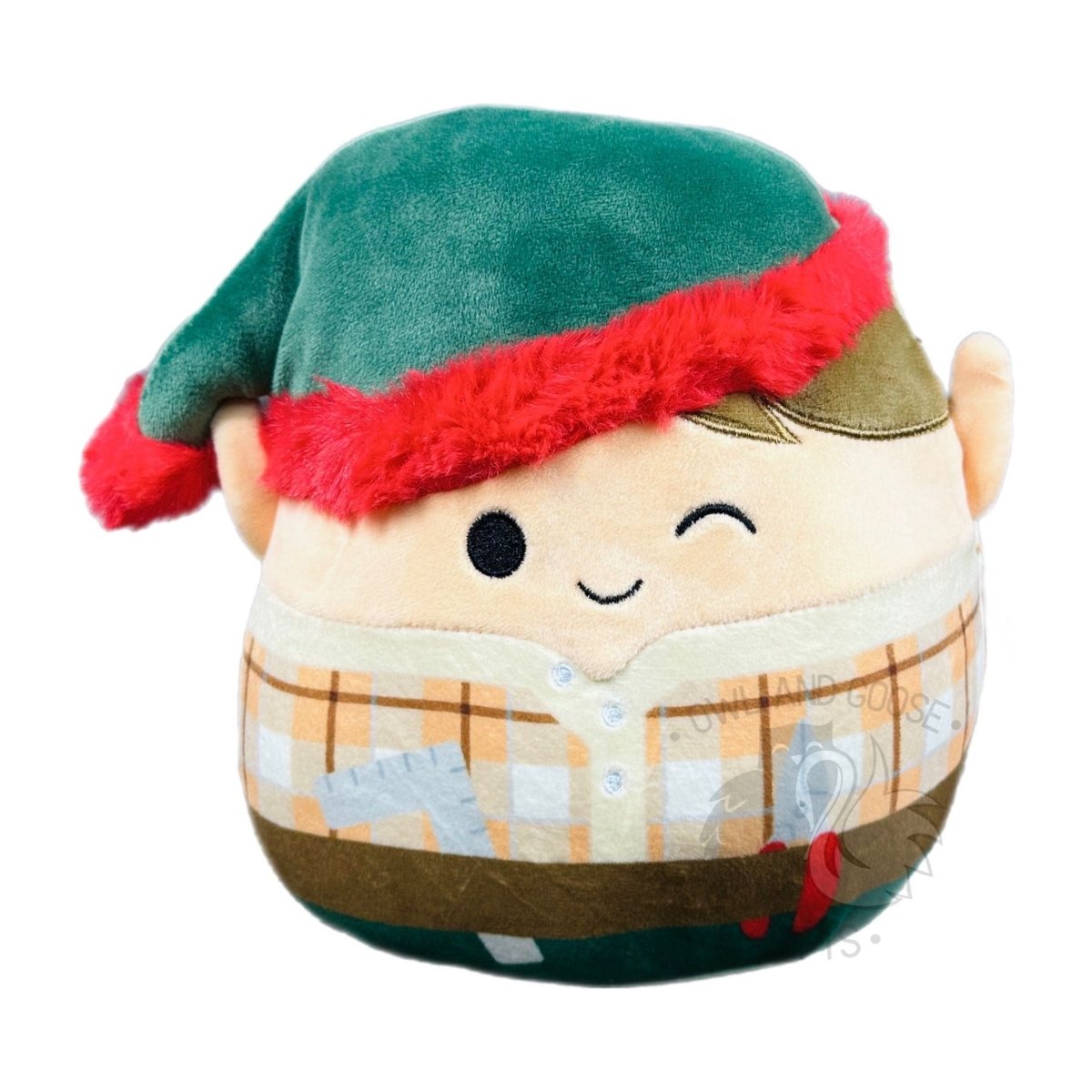 Squishmallow 12 Inch Jangle the Elf Christmas Plush Toy - Owl & Goose Gifts