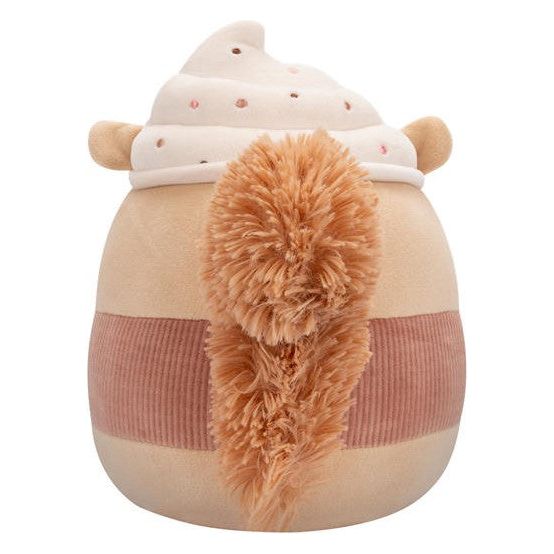 Squishmallow 12 Inch Reza the Latte Squirrel Plush Toy - Owl & Goose Gifts