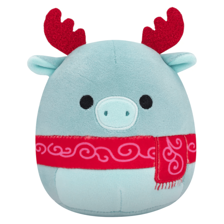 Squishmallow 12 Inch Wyndmoor the Moose Christmas Plush Toy - Owl & Goose Gifts