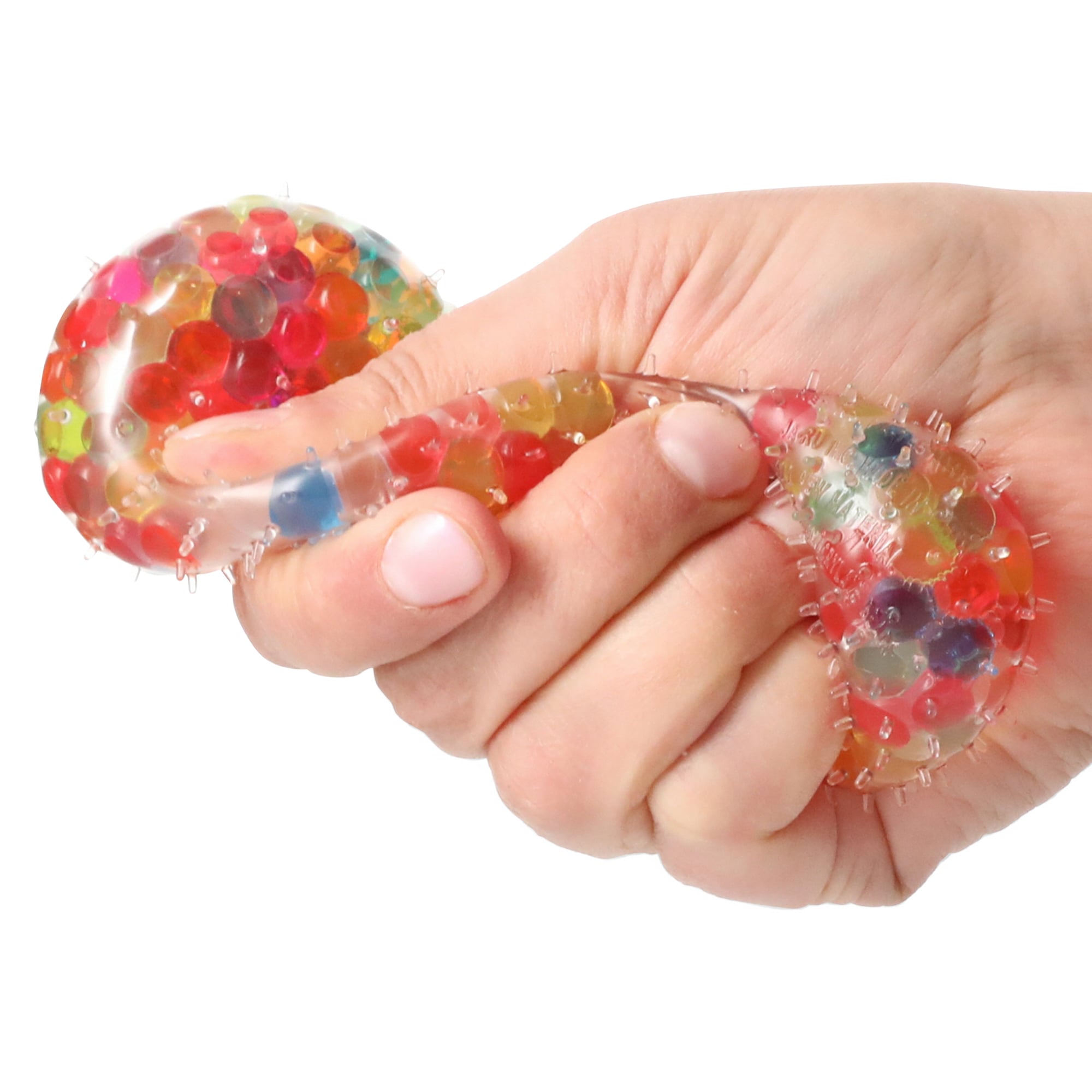Ja-Ru 2.5 Inch Globbie Spiky Squeeze Ball - Squishy Sensory Toy
