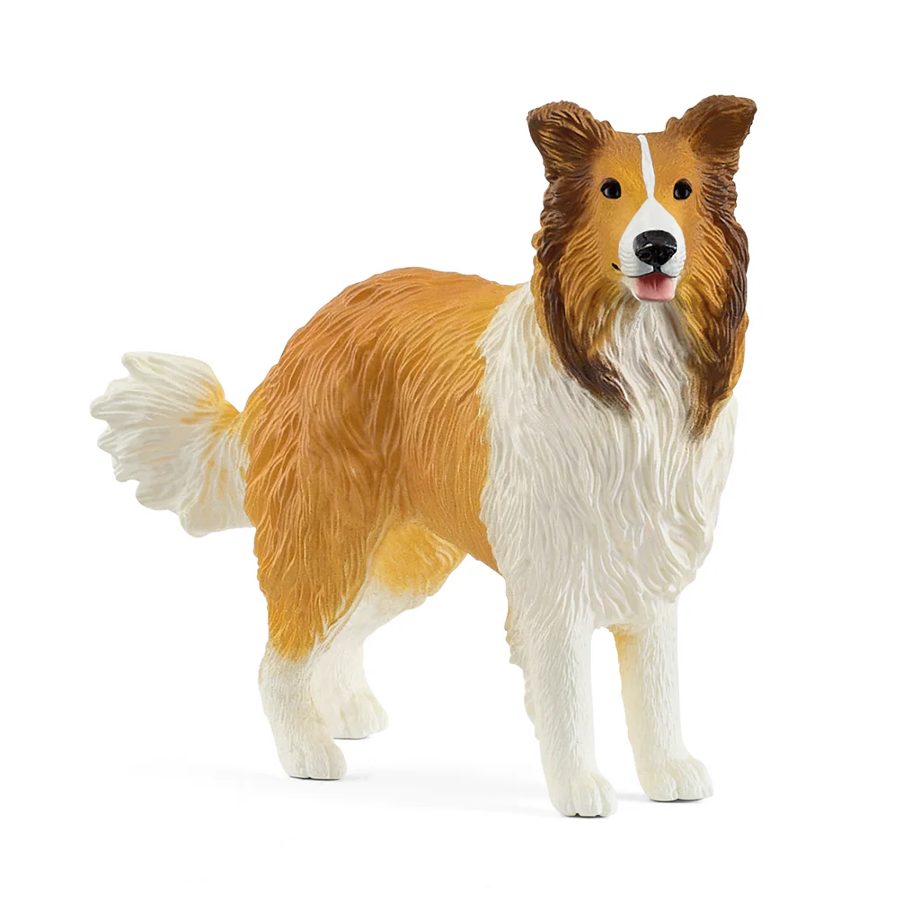 Schleich Dogs Collie Toy Figure