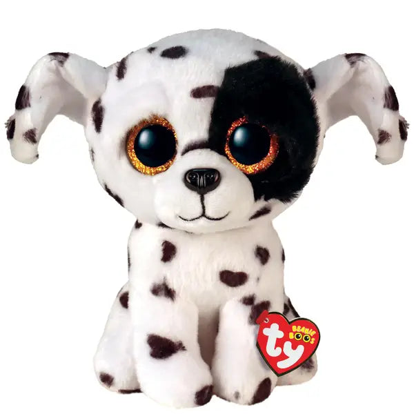 Ty Beanie Boos 8 Inch Luther the Spotted Dog Plush Toy