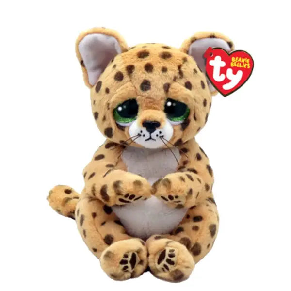 Ty Beanie Bellies 8 Inch Lloyd the Leopard Plush Toy