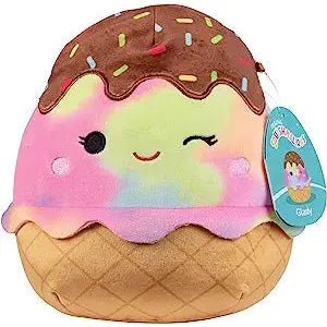 Squishmallow 14 Inch Glady the Rainbow Ice Cream Plush Toy - Owl & Goose Gifts