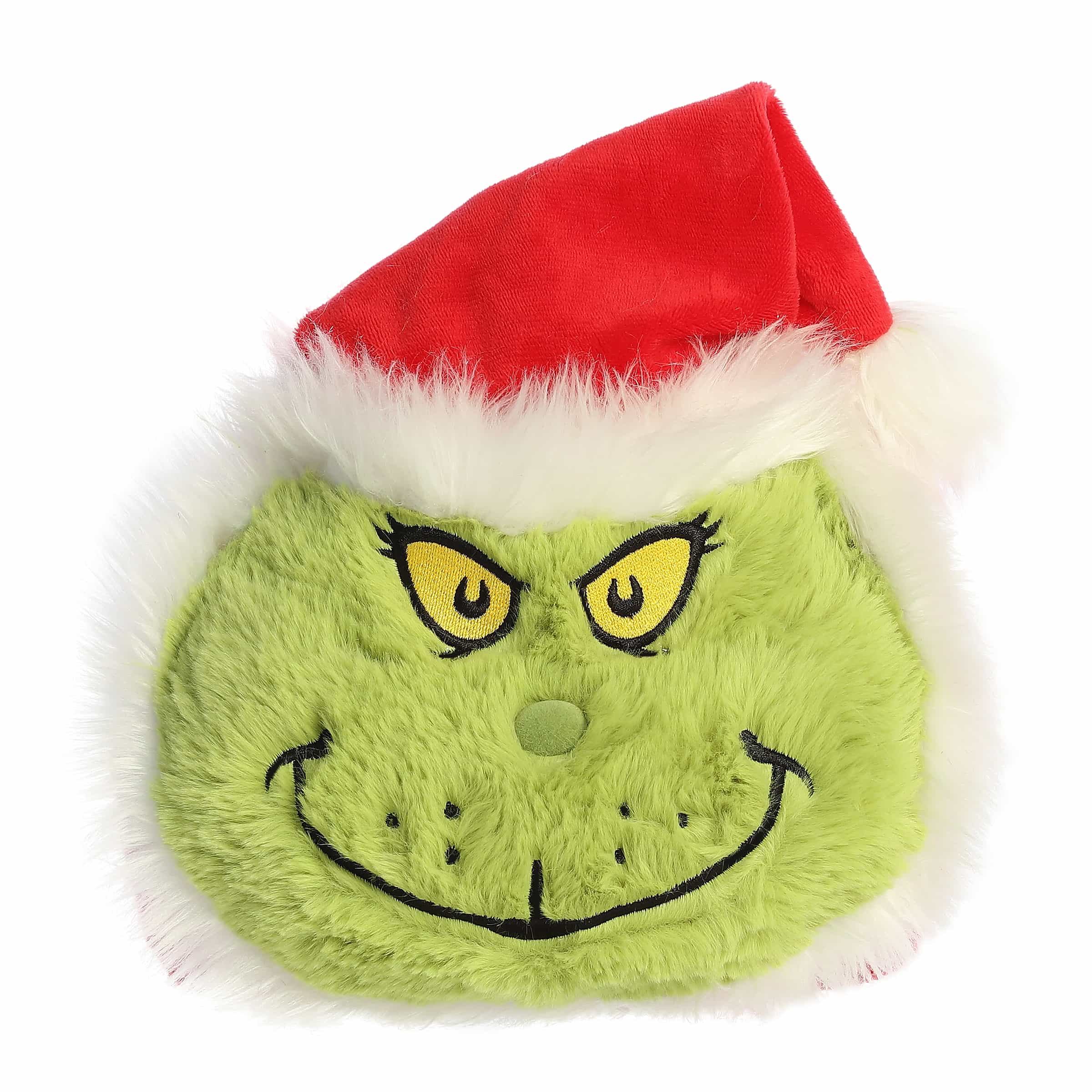 Aurora Plush Spudsters 10 Inch Santa Grinch Dr. Suess Plush Toy