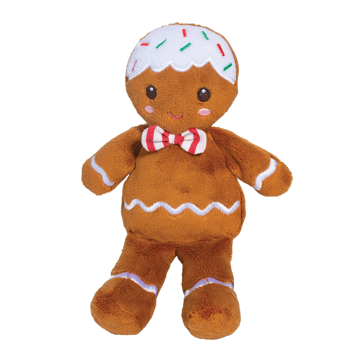 Douglas 8 Inch Gingerbread Boy Holiday Plush Toy