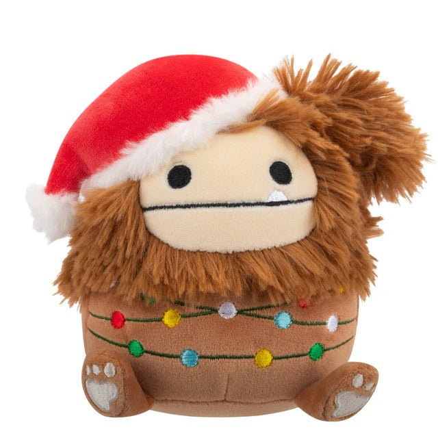 Squishmallow 16 Inch Benny the Bigfoot with Lights Christmas Plush Toy - Owl & Goose Gifts