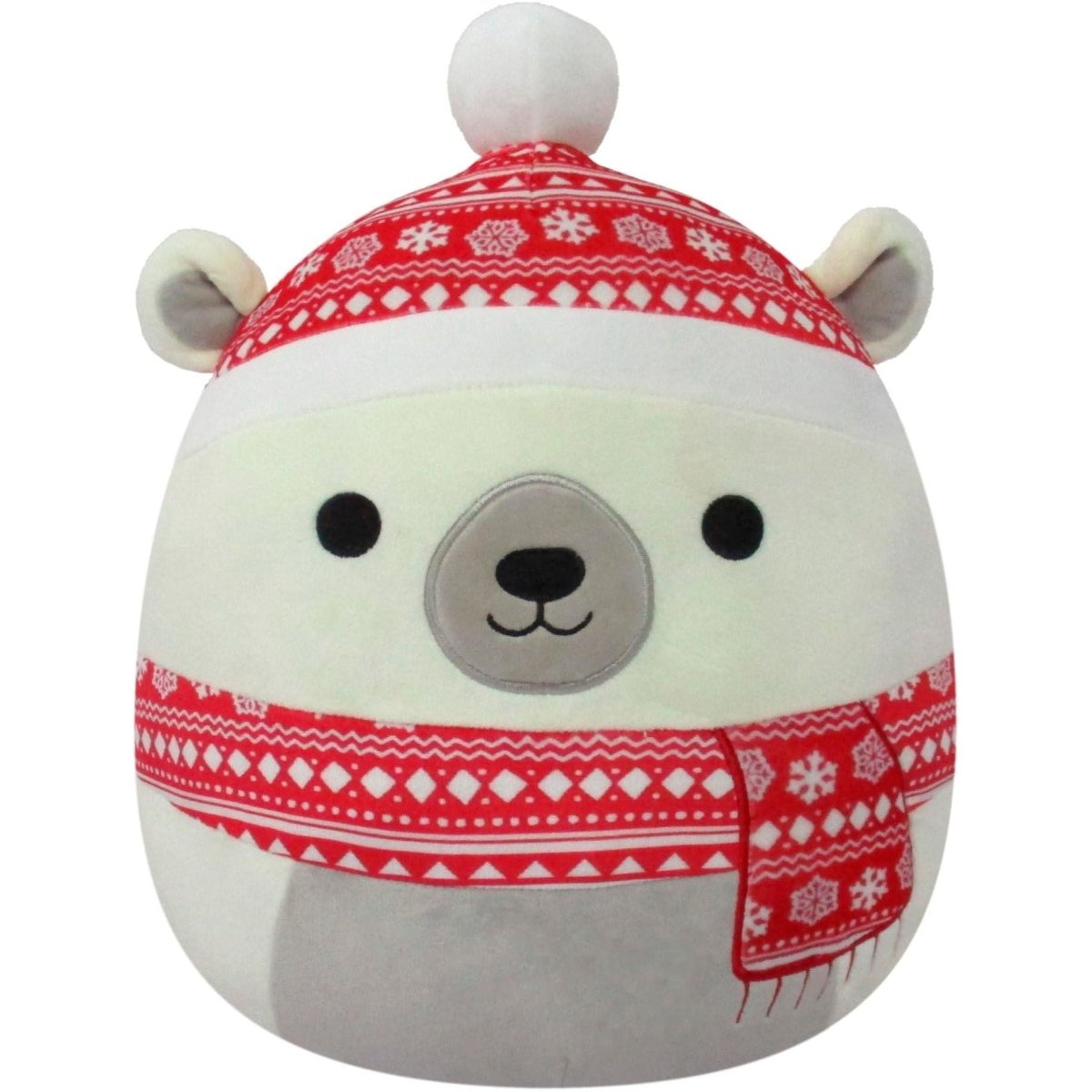 Squishmallow 16 Inch Brooke the Polar Bear Christmas Plush Toy - Owl & Goose Gifts