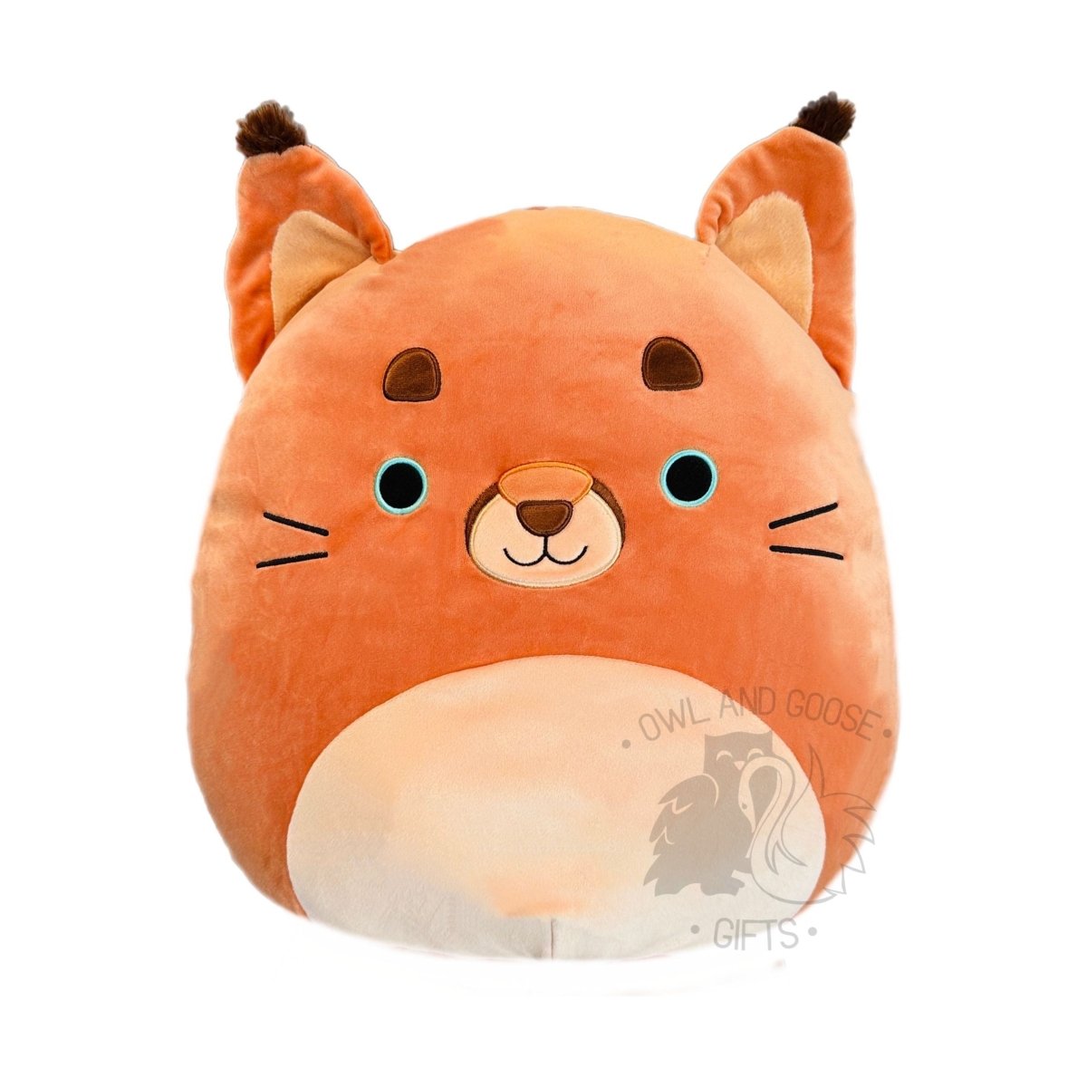 Squishmallow 16 Inch Ferraz the Caracal Cat Plush Toy - Owl & Goose Gifts