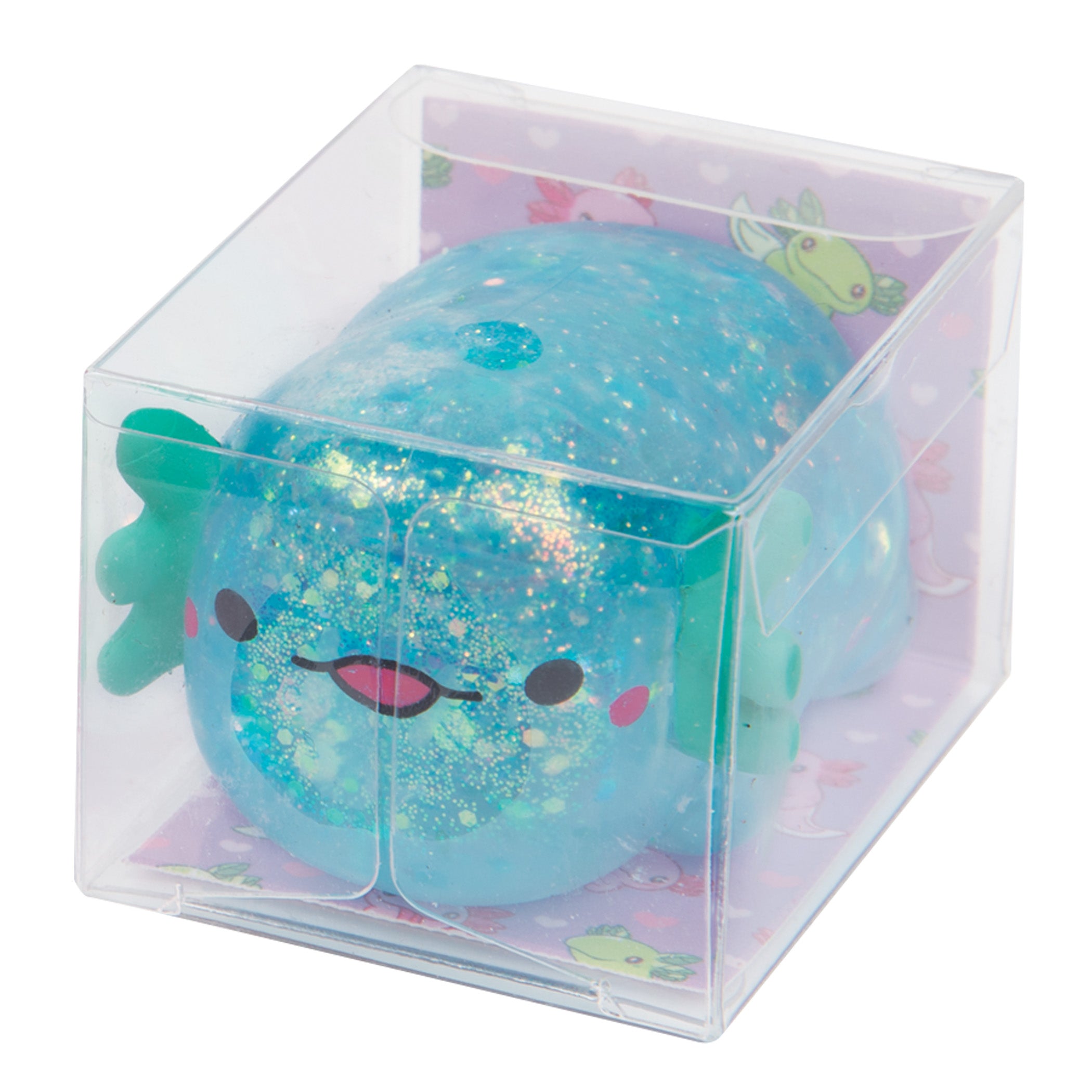 Master Toys 2 Inch Gummiez Itty Bitty Axolotl Maltose Squishy Sensory Toy