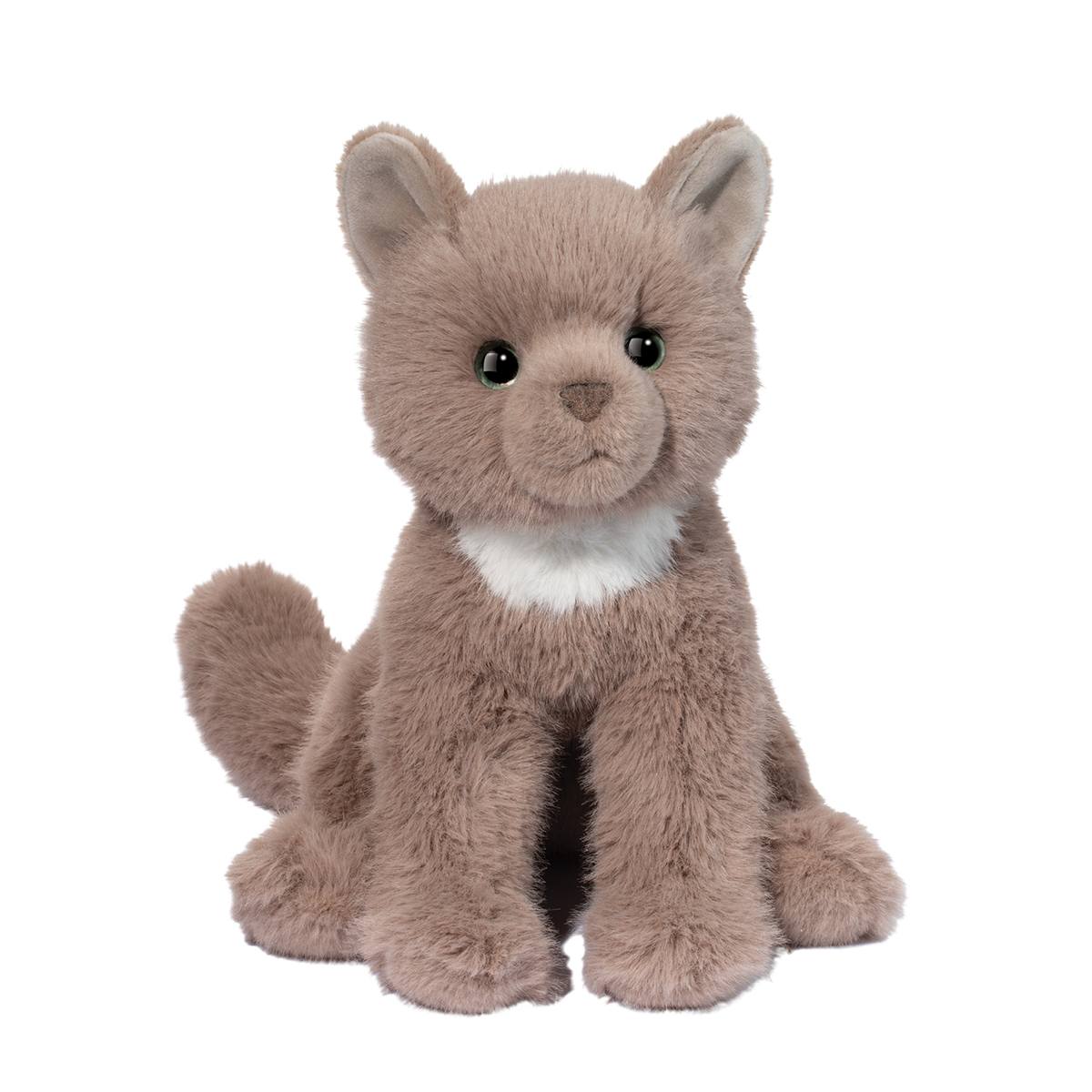 Douglas 11 Inch Kneadie the Brown Cat Soft Plush Toy