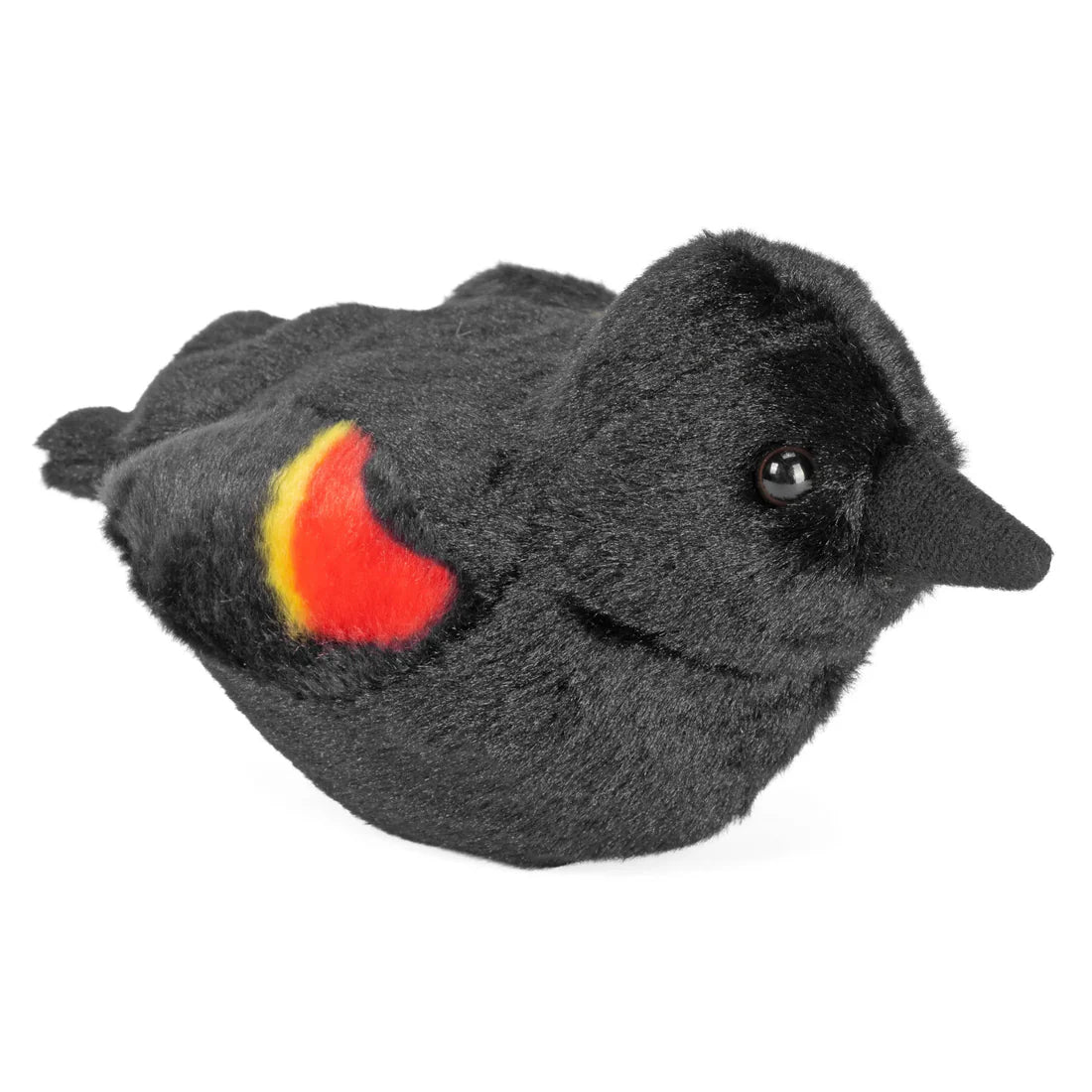 Wild Republic 5 Inch Audubon Birds Red Winged Blackbird Plush with Authentic Bird Call