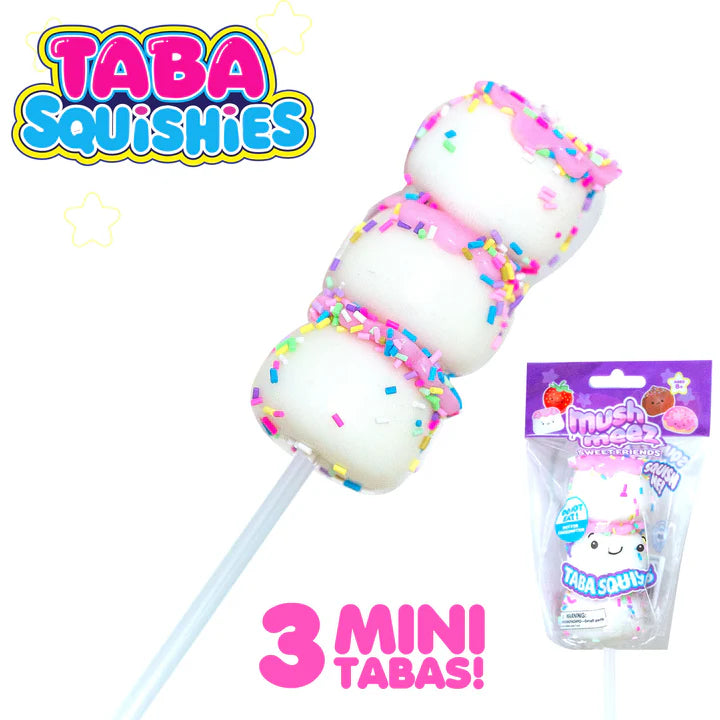 Mushmeez Sweet Friends Stacked TABA Squishies - Marshmallow