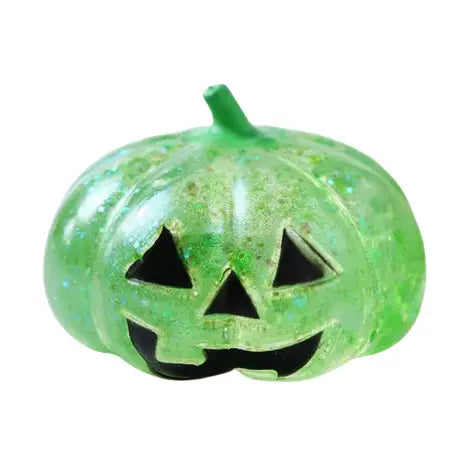 Sugar Gel Squishy 3 Inch Pumpkin Halloween Maltose Filled Sensory Toy - Assorted