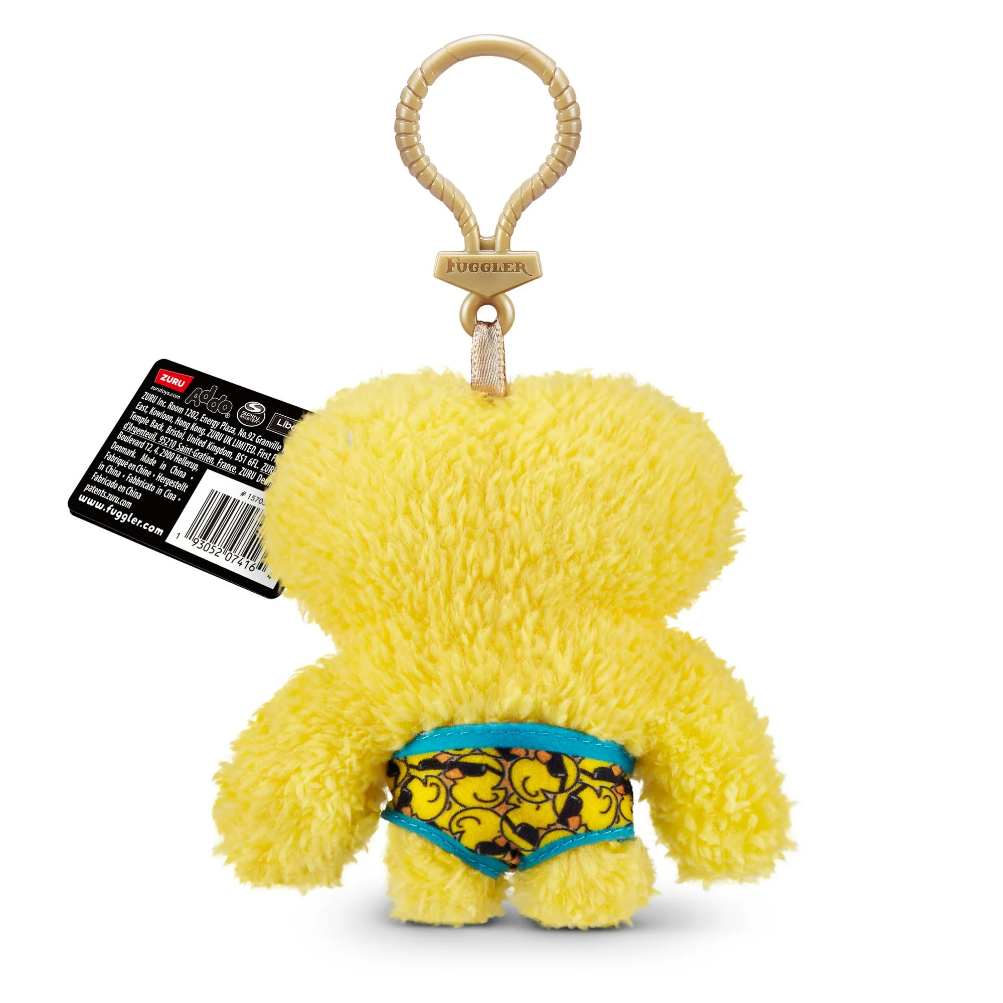 Zuru Fugglers 5 Inch Plush Keyring - Squidge