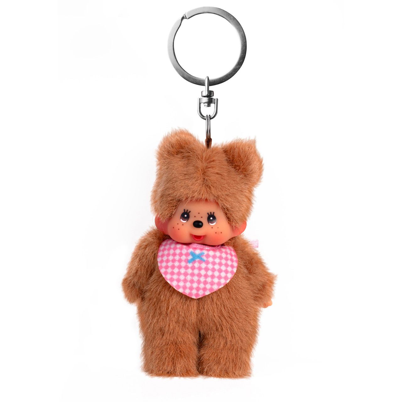 Monchhichi 4 Inch Bearchhichi Plush Doll Keychain