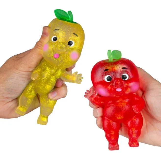 ORB 5 Inch Sugar Swaps™ Onesies Fruit Babies APPLE Squishy Sensory Toy - Assorted